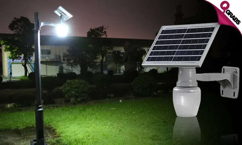 Solar Panel LED Light!